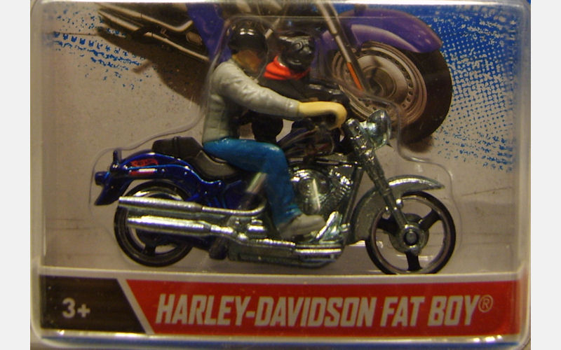 hot wheels harley davidson fat boy