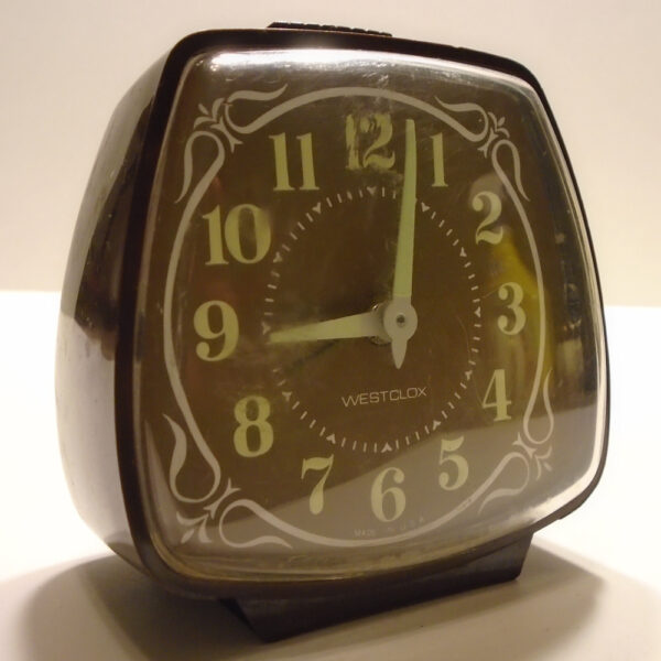 Westclox Mechanical Wind Up Alarm Clock Model 05242H - Image 2