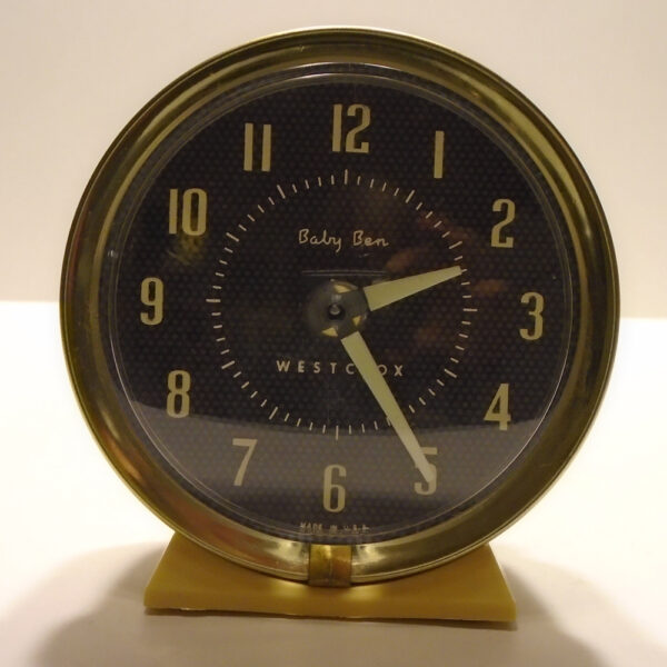 Westclox Baby Ben Mechanical Wind Up Alarm Clock Model 58056 7