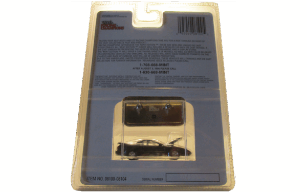 Racing Champions Mint Edition 1996 Chevy Camaro Black Issue #3 - Image 2