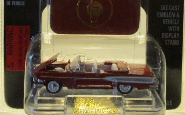 Racing Champions Mint Motor Trend 1958 Ford Edsel Red #110