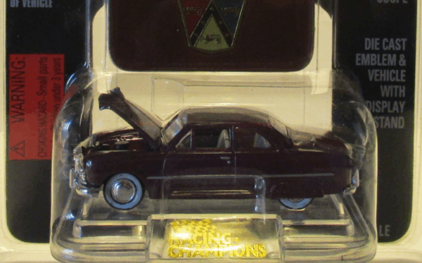 Racing Champions Mint 1950 Ford Coupe Maroon #61