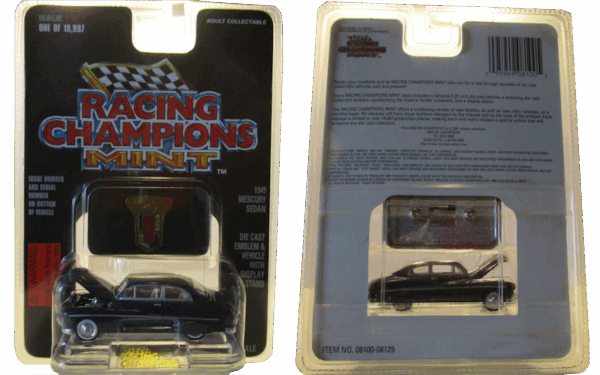 Racing Champions Mint 1949 Mercury Sedan Blue #65 - Image 2