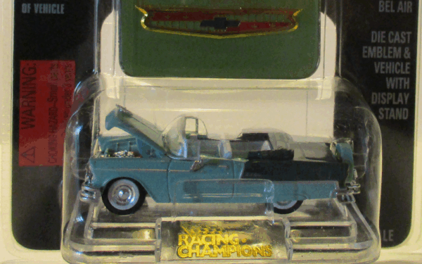 1996 Racing Champions Mint 1955 Chevy Bel Air Green #76