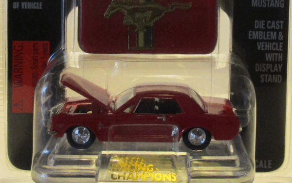 Racing Champions Mint 1964 1/2 Ford Mustang Red #81