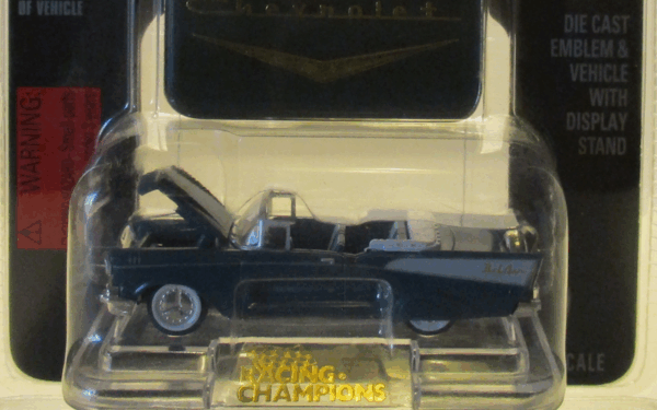 Racing Champions Mint 1957 Chevy Bel Air Blue #89