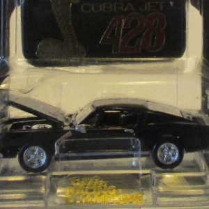 Racing Champions Mint 428 Cobra Jet Black #55